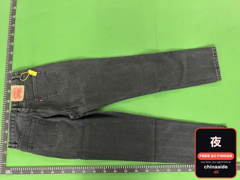 Levi's 501 Vintage Washed Black Jeans