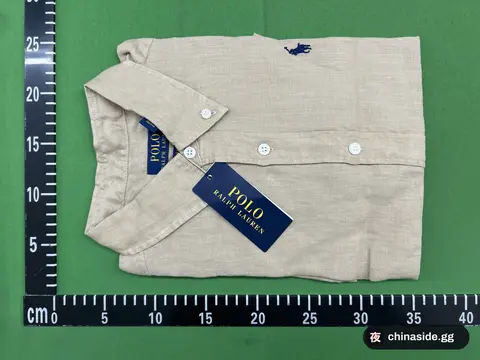 Ralph Lauren Style Linen Shirt