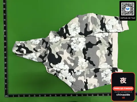 Black Grey Snowflake Camouflage Zipper Shirt