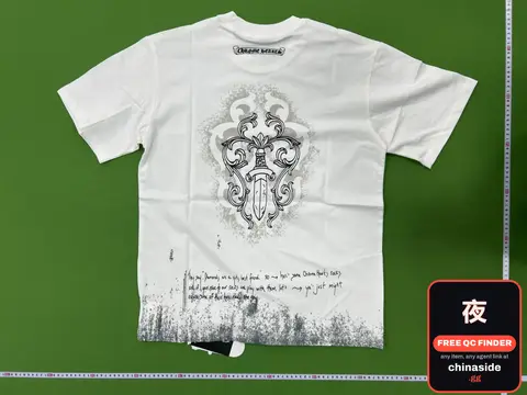 Chrome Hearts Crow Heart T-Shirt
