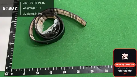 Burberry Check Belt