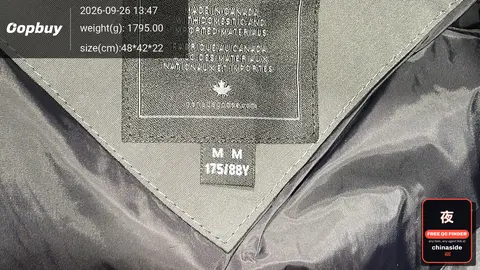 Thickened Canadian Down Jacket