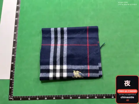 Classic British-Style Cashmere Scarf