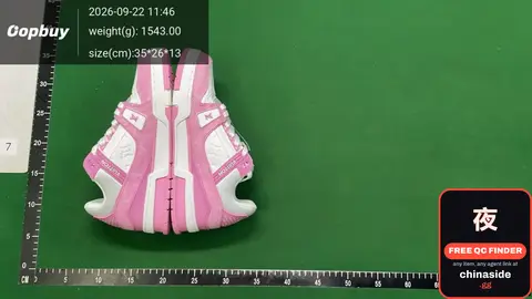 Pink and White Sneakers