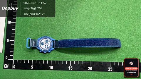 Swatch Moon Planet Chronograph Watch