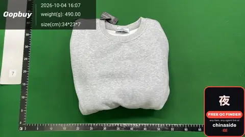 Grey Crewneck Sweatshirt
