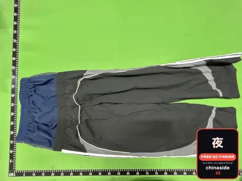 BLCG Cut-Up Double Waist Sports Pants
