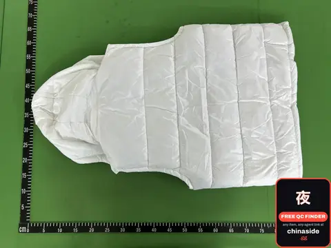 White Puffer Vest