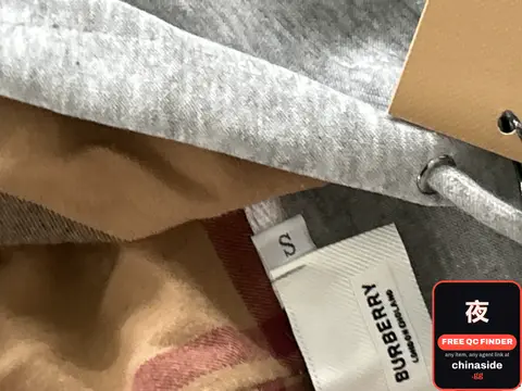 Burberry Check Hoodie