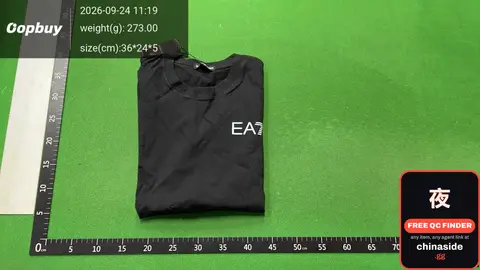 Black EA7 T-Shirt