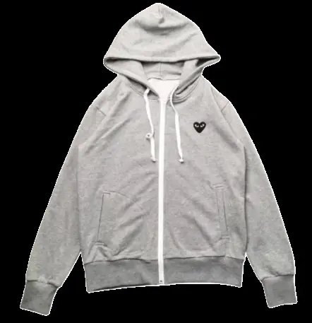 Comme Des Gracons zipper hoodie