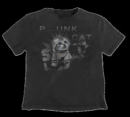 Paiki Punk Cat tee