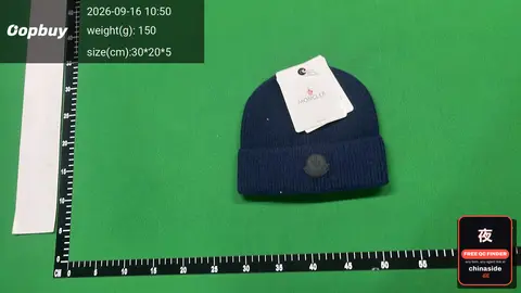 Wool Knitted Hat With Label