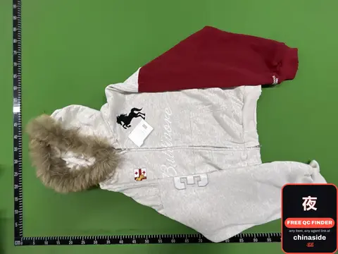 Bymase Color-Block Distressed Hoodie
