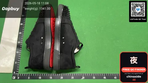 Red-soled Studded Casual Shoes