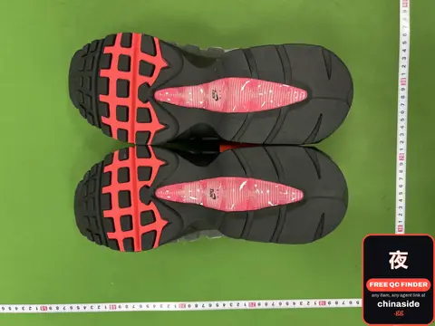 Red and Black Sneakers