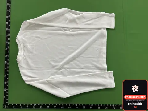 White Long Sleeve Tee