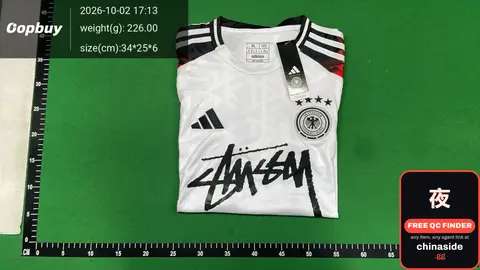 Adidas Germany Stussy Jersey