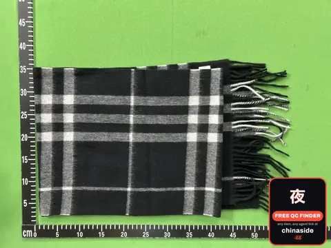 Cashmere Plaid Scarf