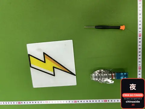 Watch With Lightning Bolt Decal