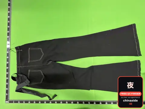 Black Flared Pants