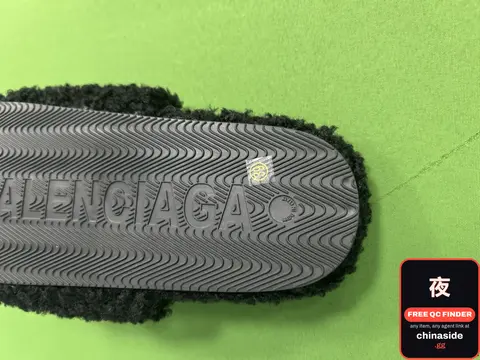 Fluffy Embroidered Letter Slippers