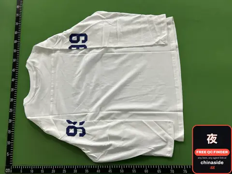 White Long Sleeve Tee
