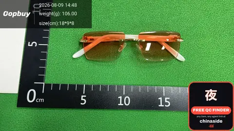 Orange Frame Sunglasses