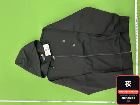 Black Zip Hoodie