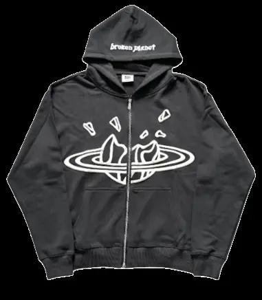Broken Planet Zip Hoodie