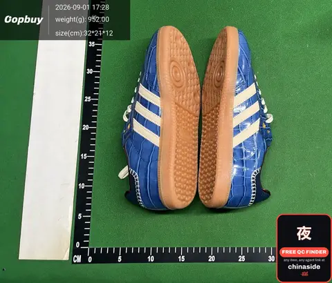 Blue Adidas Sneakers