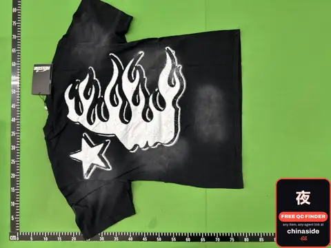 Black Flame Graphic Tee