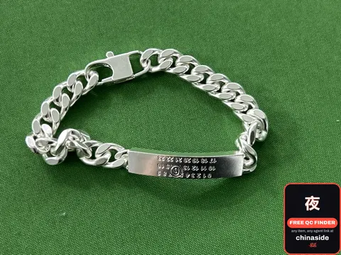 White Brand Calendar Bracelet