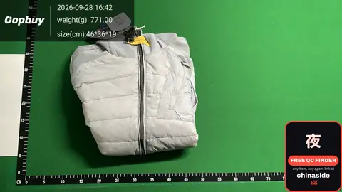 Silver Gray Down Jacket