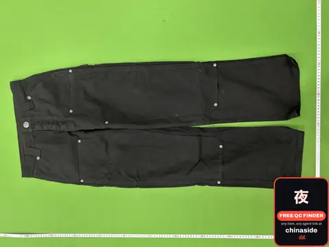 Super Heavy Fabric Rivet Pants
