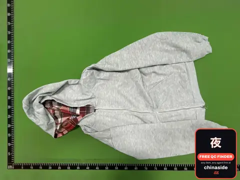 Bymase Plaid Double-Sided Sweatshirt