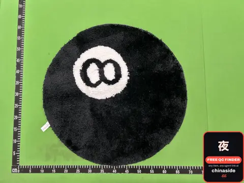 Black Pool Ball Pillow