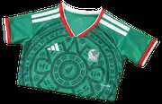 2026 FIFA World Cup Mexico Home Cropped Jersey