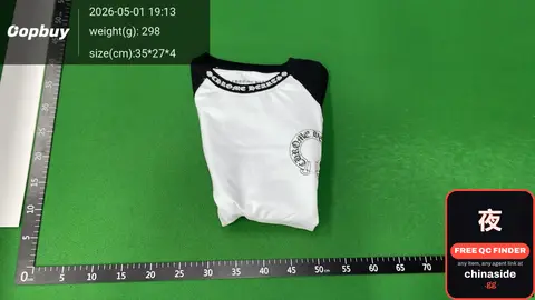 White Raglan Sleeve T-Shirt