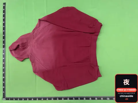 Red Gradient Washed Hoodie