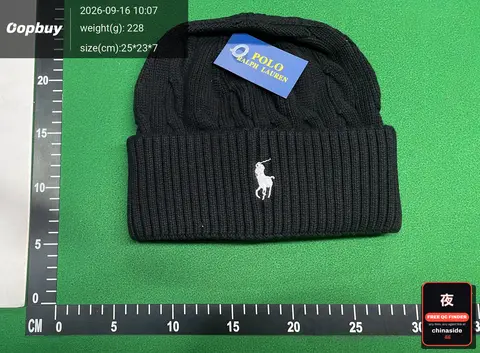 Pony Embroidered Knitted Woolen Hat