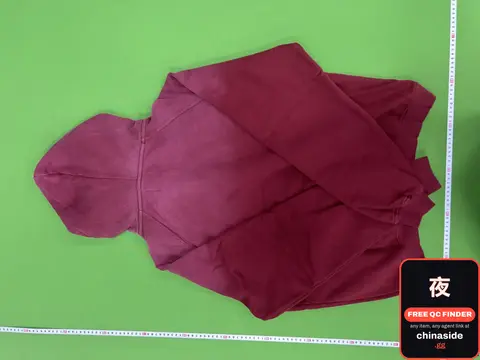 Red Gradient Washed Hoodie