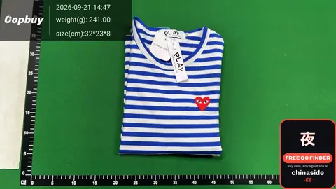 Comme des Garçons Striped Tee