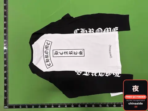 Black and White Long Sleeve Tee