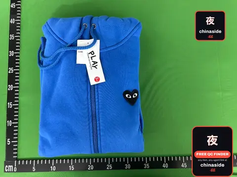 Play Heart Embroidery Hoodie