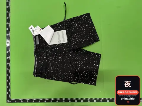 Black Polka Dot Shorts
