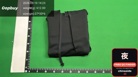 Black Drawstring Hoodie