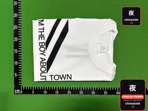 Tear-Dh Town Boy Short-Sleeve Slim-Fit Cropped Tee
