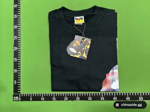 Side-Paneled Color-Block Loose-Fit T-Shirt
