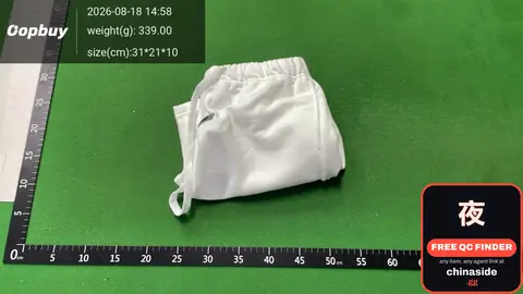 White Drawstring Shorts